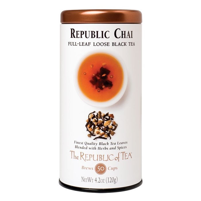 The Republic Of Tea Republic Chai Full-Leaf, 4.2 Ounces/50-60 Cups