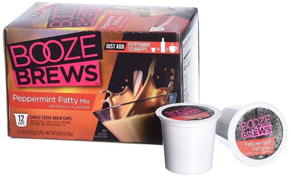 Booze Brews Hot Buttered Rum, 12 Count (Compatible with 2.0 Keurig Brewers) N4