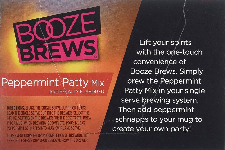 Booze Brews Hot Buttered Rum, 12 Count (Compatible with 2.0 Keurig Brewers) N7