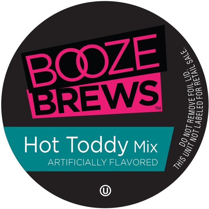 Booze Brews Hot Buttered Rum, 12 Count (Compatible with 2.0 Keurig Brewers) N24