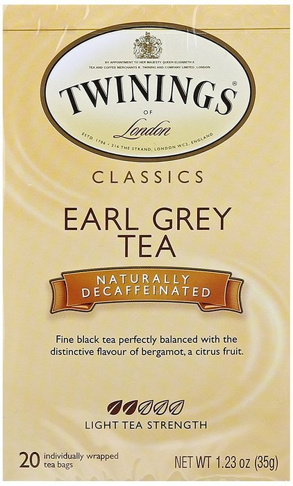 Twinings Earl Grey Decaf Tea, 20 ct