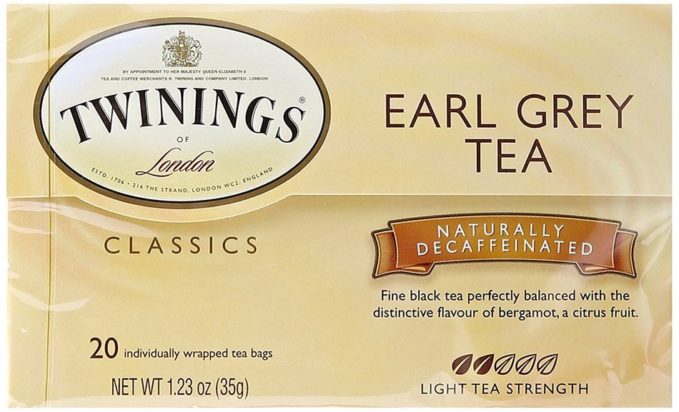 Twinings Earl Grey Decaf Tea, 20 ct N3