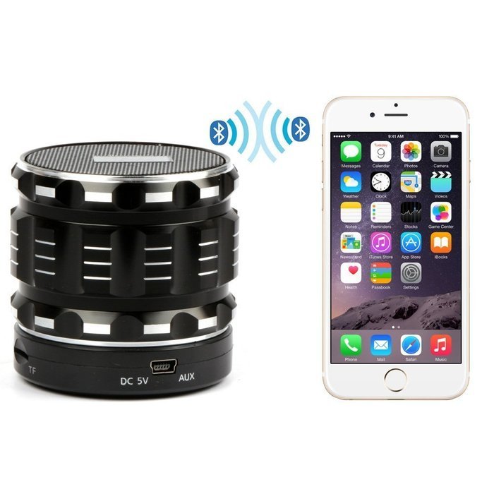 Bluetooth Speaker,Aoleytech Portable Mini Bluetooth Speakers Metal Steel Wireless Smart Hands Free?for iPhone/... N5