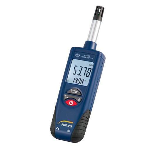 PCE Instruments Hygrometer PCE-555 measures humidity, temperature, dew point