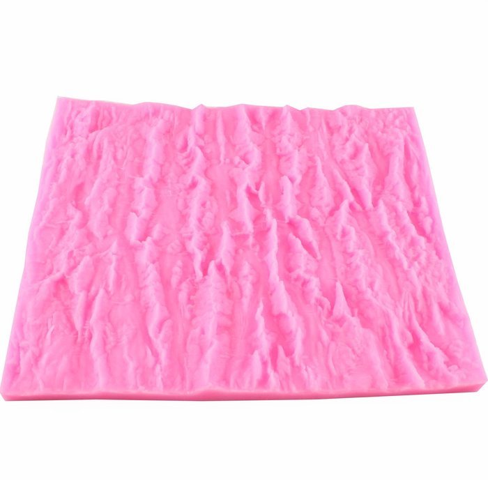 Mujiang Tree Bark texture Design Cake Decorating Supplies Fondant Impression Mat