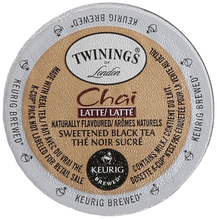 Twinings Chai Latte K-Cups, 24 Count
