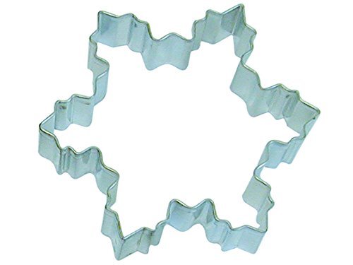 R&M Snowflake 4" Cookie Cutter Stainless Steel in Durable, Gleaming, Polished Stainless Steel