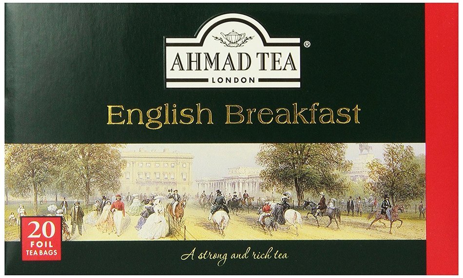 Ahmad Tea English Breakfast Tea, 20-Count Boxes (Pack of 6) N3