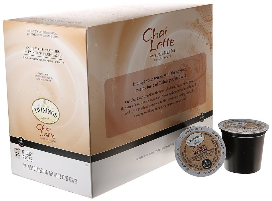 Twinings Chai Latte K-Cups, 24 Count N5