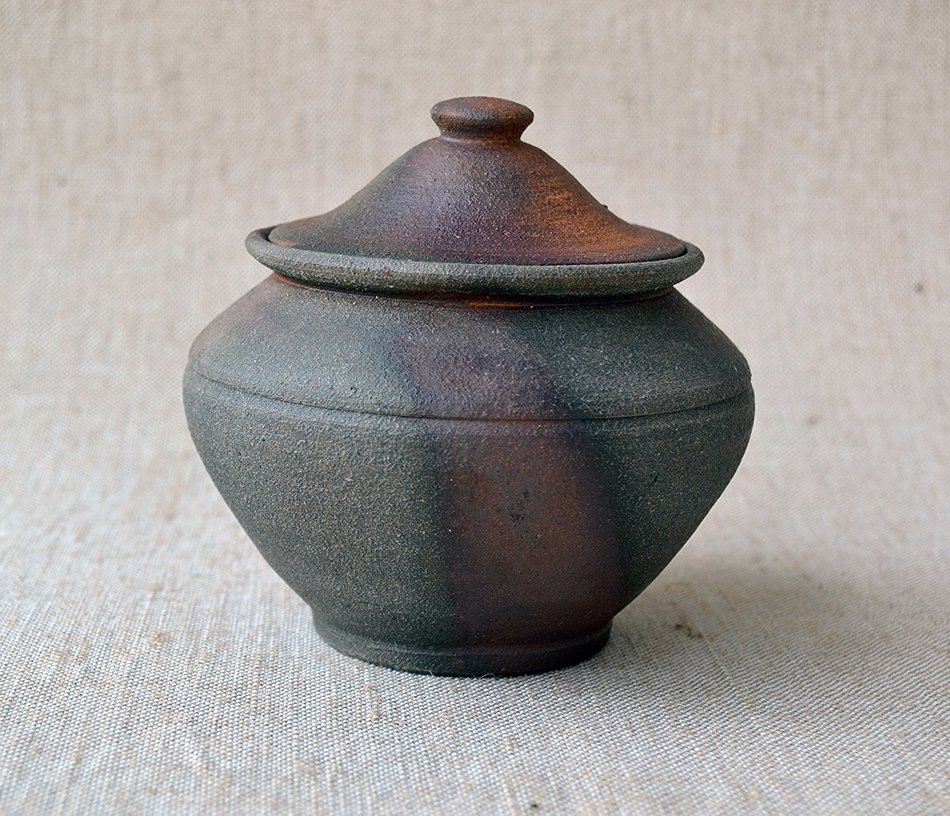Handmade Cooking Pot Eco - Friendly Ceramic Clay Kitchen Artisan Cookware N4