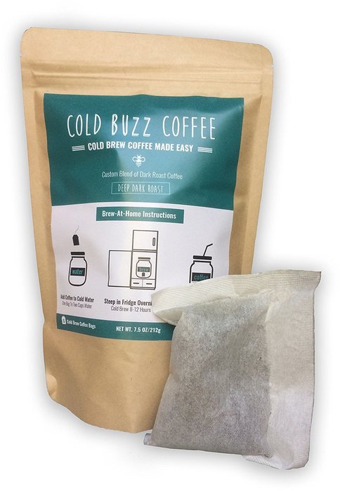 Cold Buzz Coffee (Medium) - Cold Brew Iced Coffee Packs N8