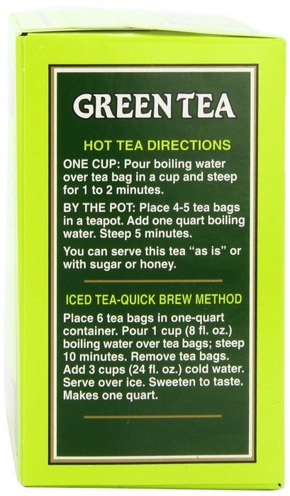 Bigelow Green Tea, 40-Count Boxes (Pack of 6) N4