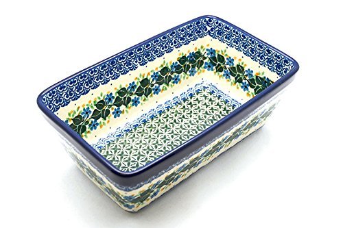 Polish Pottery Baker - Loaf Dish - Ivy Trail