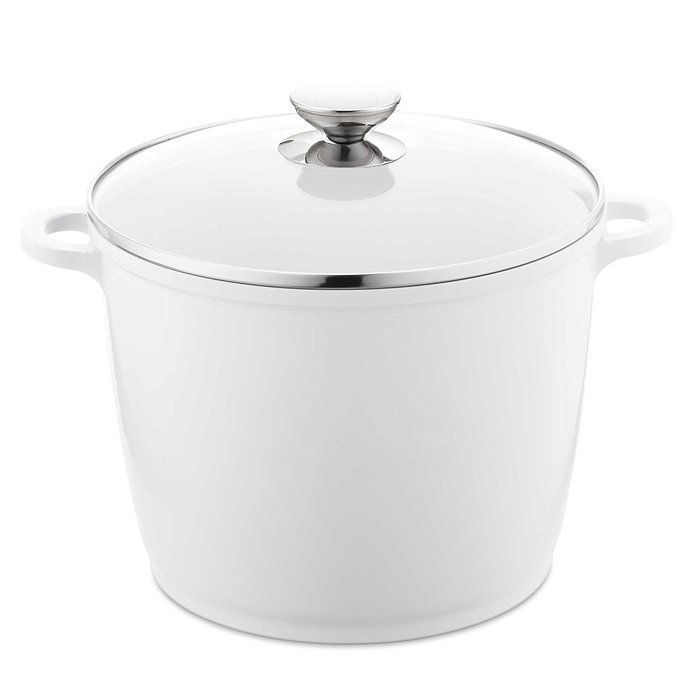 Berndes SignoCAST 10-Inch Stockpot in Pearl