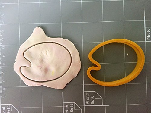 Painting Pallet Cookie Cutter (3.5 Inch) N2
