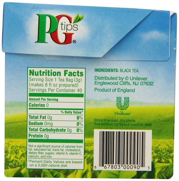 PG Tips Black Tea Pyramids, 80 Count N13