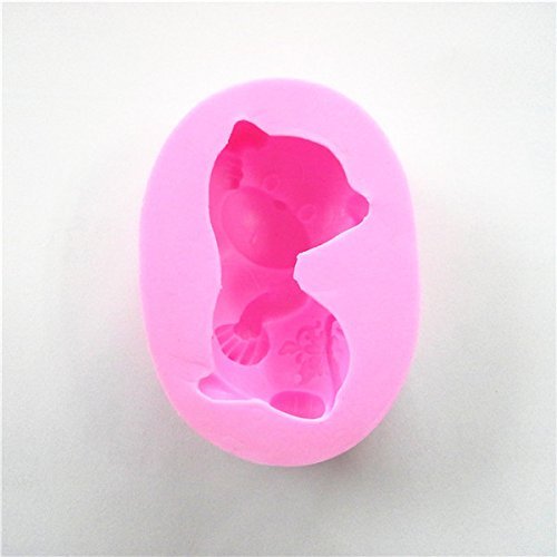 Wocuz W0508 Monkey Jelly Pudding Candy Making Silicone Mold Cake Decoration Mould Fondant Chocolate Small Pastry...
