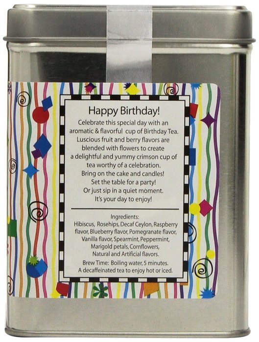 Harney and Sons Birthday Tea Tin, 20 Sachets N3