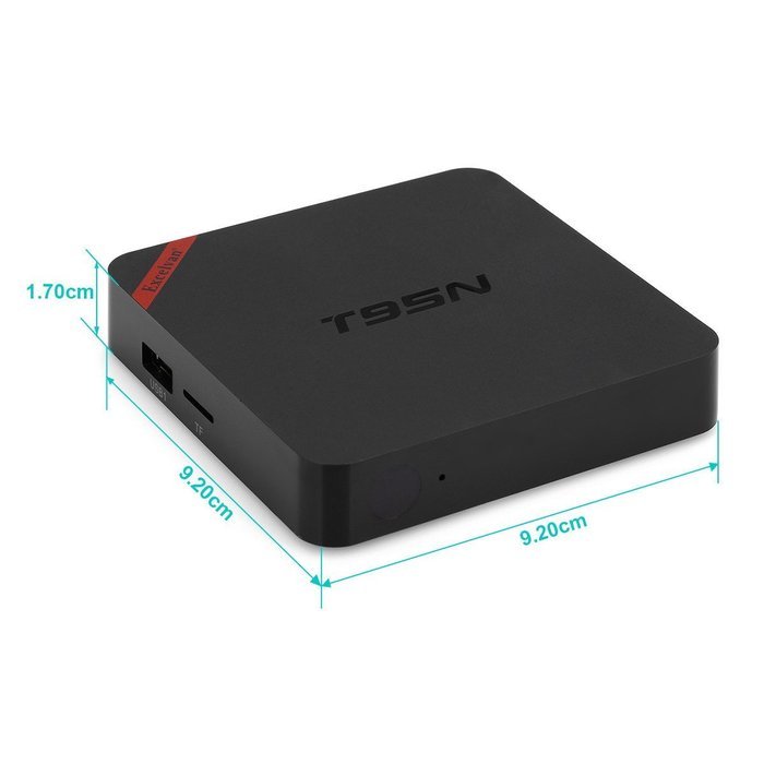 Excelvan T95N Android 5.1 Amlogic S905 1GB+8GB KODI 16.0 WIFI 4K2K 3D Fully Loaded Streaming Media Player TV BOX N6