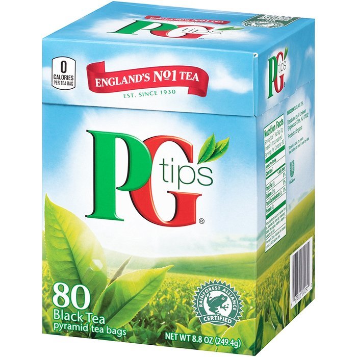 PG Tips Black Tea Pyramids, 80 Count N16