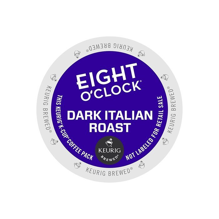 Eight O'Clock Coffee Dark Italian Roast K-Cups, 24-Count (Pack of 2) N7