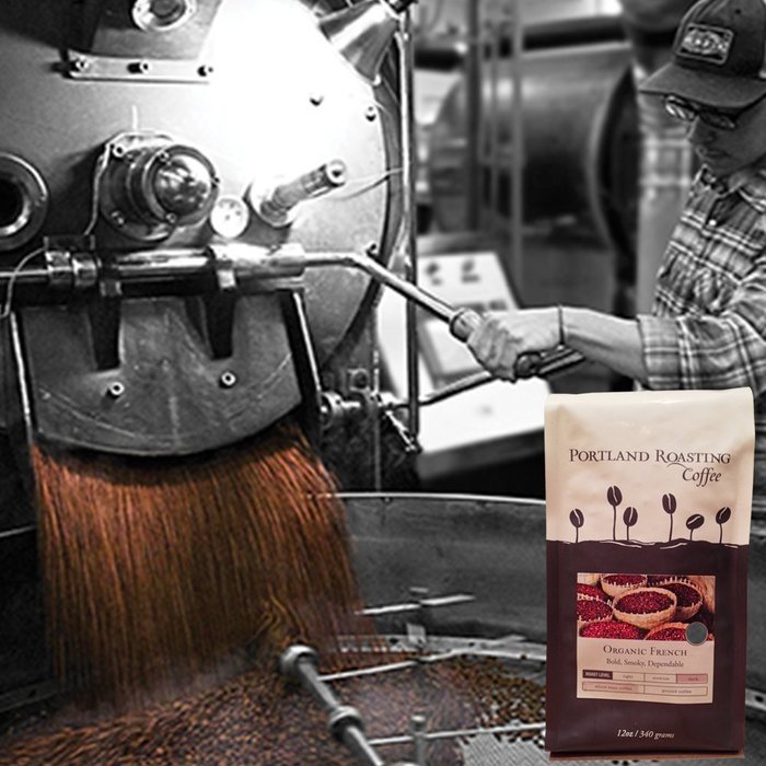 Organic Coffee Beans by Portland Roasting Company, French Roast Blend, USDA Certified Organic, Carbon Neutral... N10