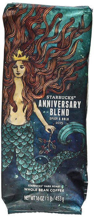 Starbucks Anniversary Blend - 1 Lb Whole Bean Coffee N2