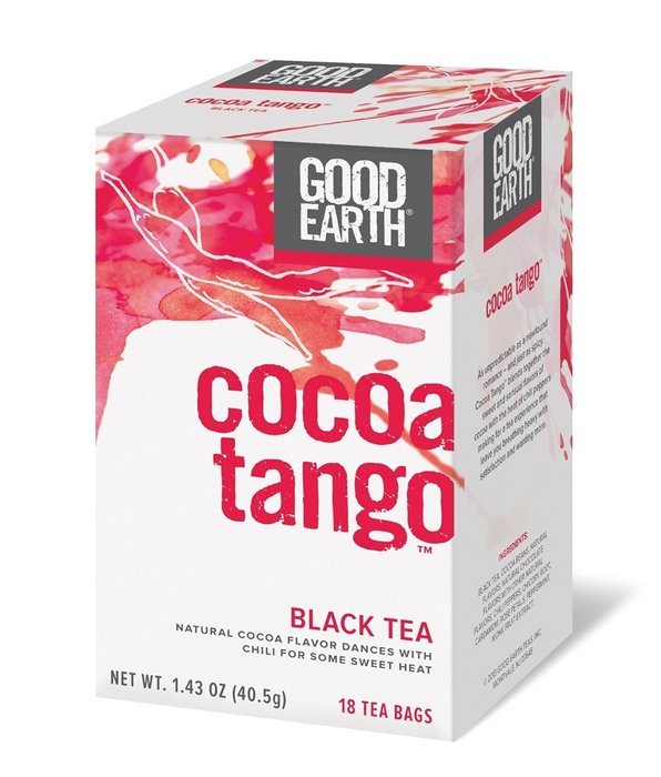 Good Earth Cocoa Tango Black Tea, 18 Count 4 Pack