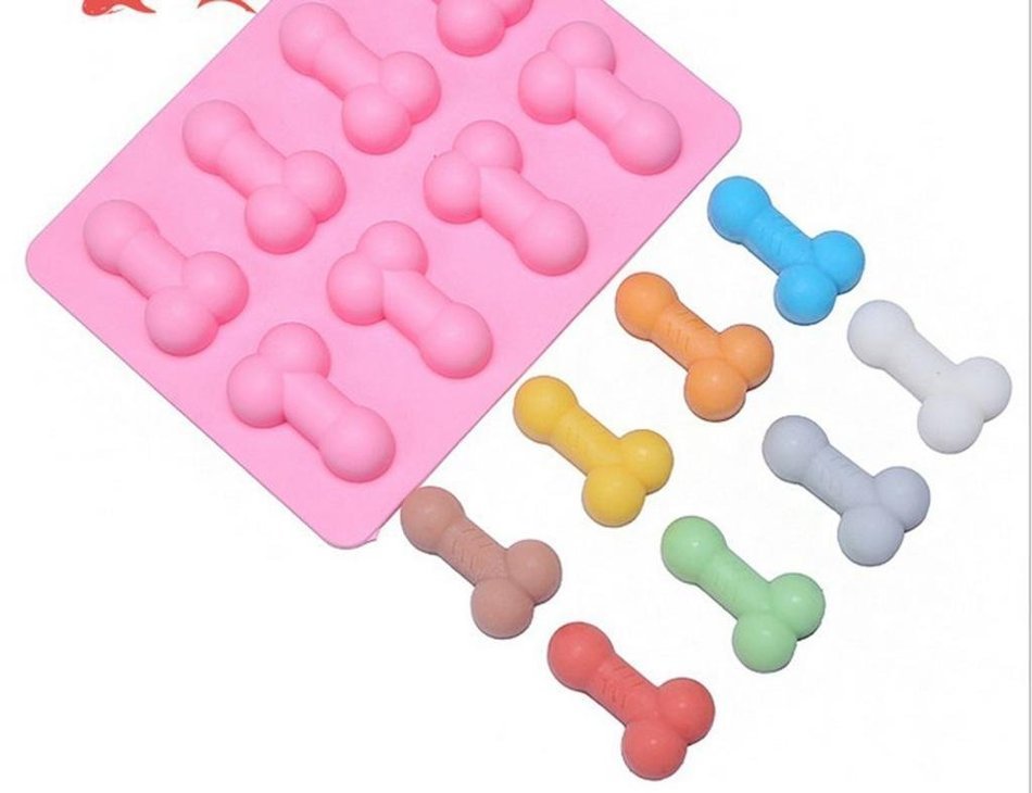 ALVA Home dick ice lattice Silicone Chocolate Moulds Cake Mold Ice lattice#CM21