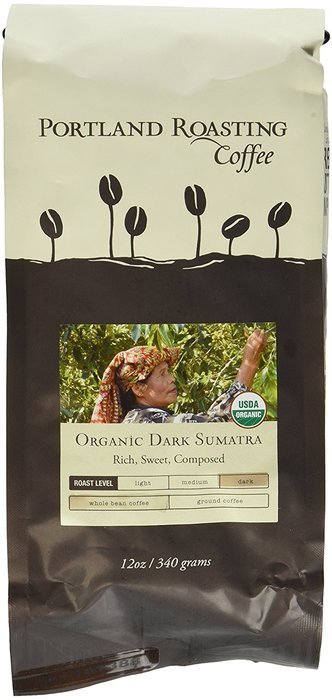 Organic Coffee Beans by Portland Roasting Company, French Roast Blend, USDA Certified Organic, Carbon Neutral... N20