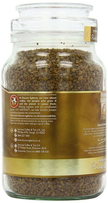 Douwe Egberts Pure Gold Instant Coffee, Medium Roast, 7.05-Ounce, 200g N4