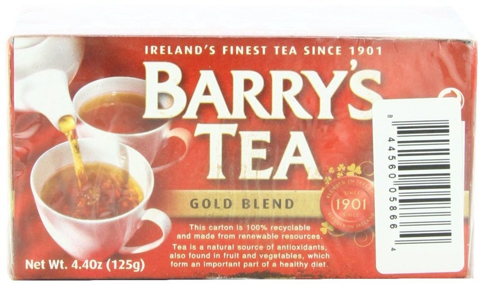 Barry's Irish Breakfast Tea, 80 Count Tea Bag N15