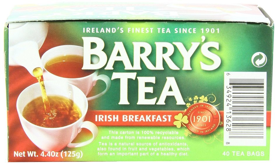 Barry's Irish Breakfast Tea, 80 Count Tea Bag N17