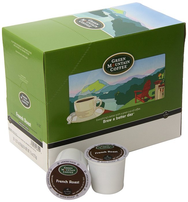 Green Mountain Coffee French Roast, K-Cup Portion Pack for Keurig K-Cup Brewers, 24-Count N15