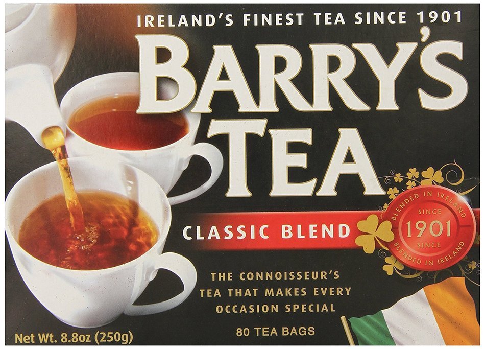 Barry's Irish Breakfast Tea, 80 Count Tea Bag N30