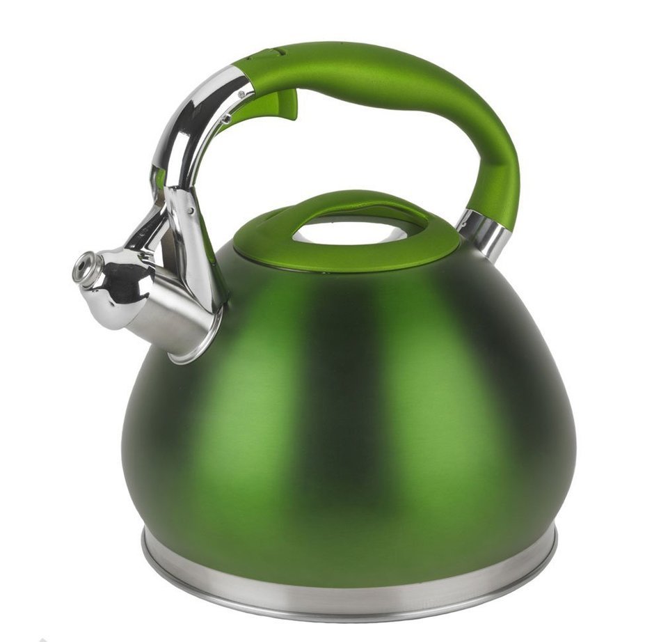 Lenox Silhouette L-12220 Stainless Steel Kettle, 3 quart, Black