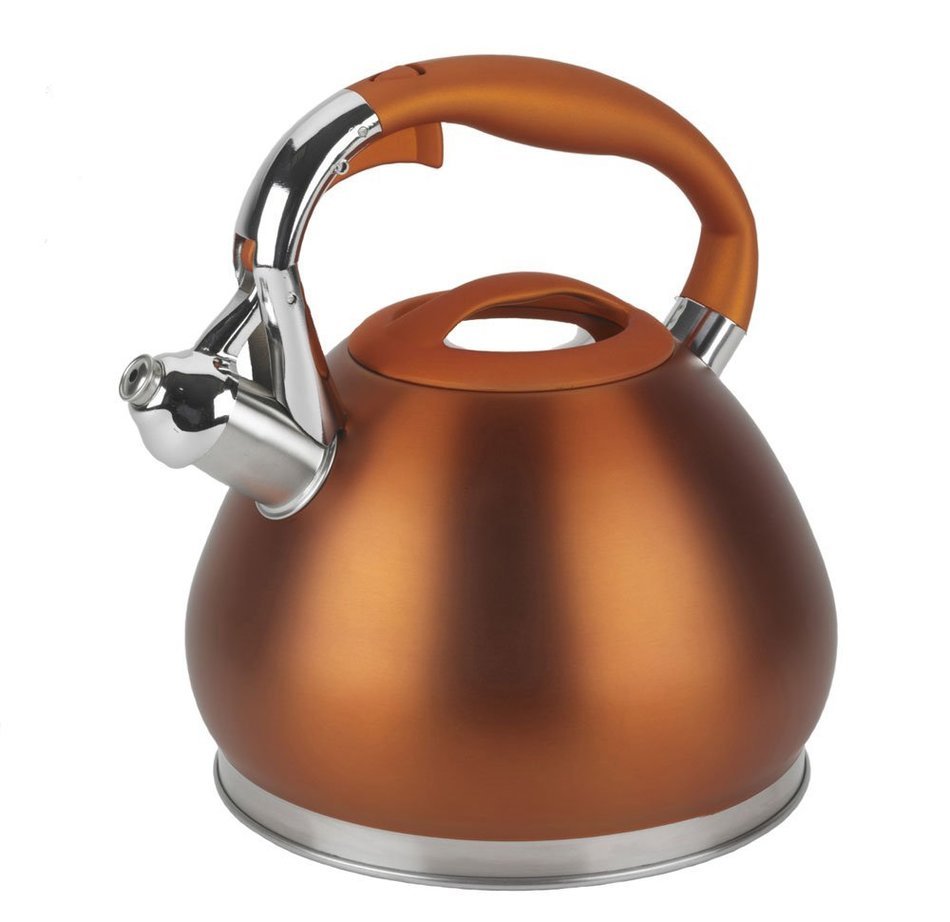 Lenox Silhouette L-12220 Stainless Steel Kettle, 3 quart, Black N2