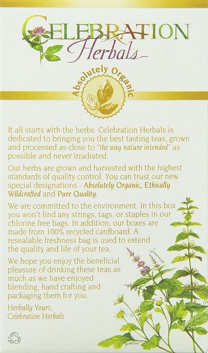 CELEBRATION HERBALS, Ashwagandha Root Organic, 24 BAG N4
