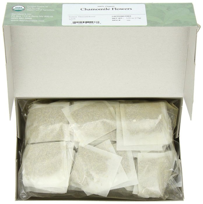 Davidson's Tea Hibiscus Flower, 100-Count Tea Bags N167