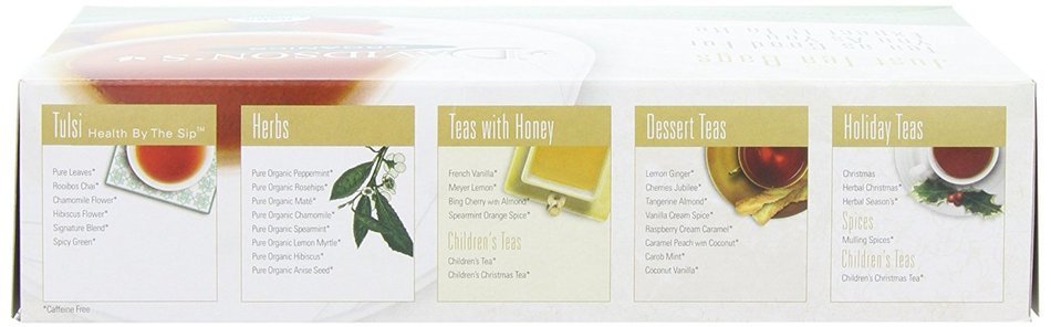 Davidson's Tea Hibiscus Flower, 100-Count Tea Bags N188
