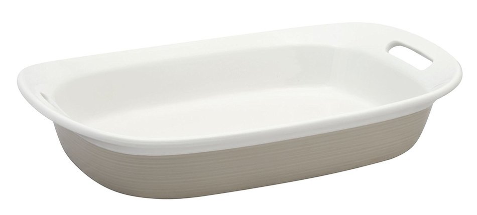 Corningware Etch Sand 3-qt Oblong Baking Dish