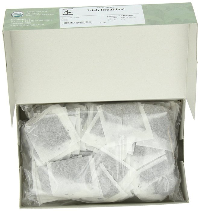 Davidson's Tea Hibiscus Flower, 100-Count Tea Bags N203