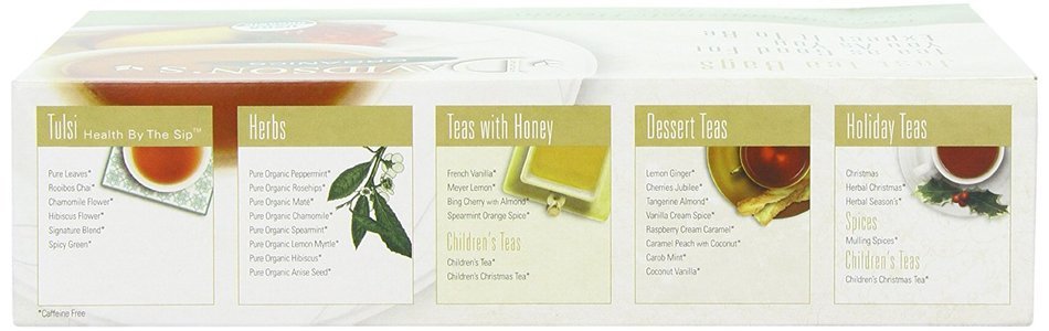Davidson's Tea Hibiscus Flower, 100-Count Tea Bags N227