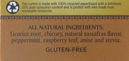 Sassafras Herbal Tea - Box of 20 Tea Bags - Old Fashioned Root Beer Flavor N4
