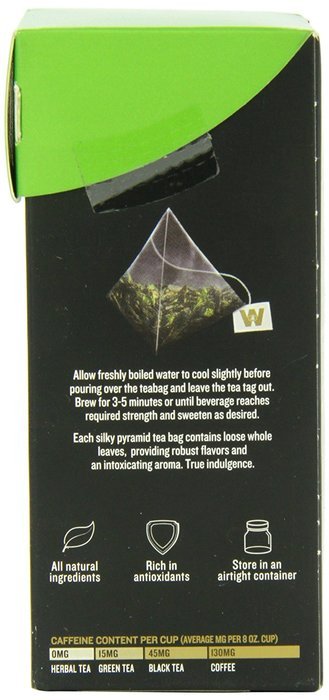 Wissotzky Tea Signature Collection Nana Mint with Ginger and Lemon Tea, 1.4 Ounce (16 Count) N5