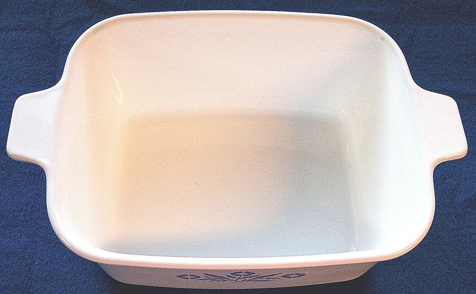 Corning Ware Blue Cornflower Rectangular Casserole P-4-B No Lid N2