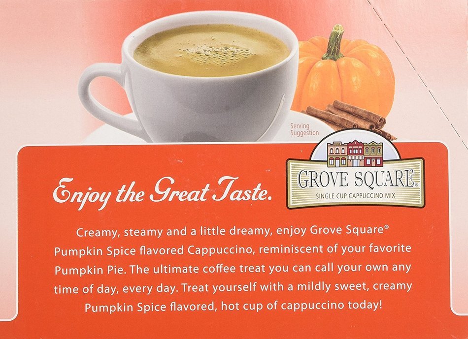 Grove Square Pumpkin Spice Cappuccino K-Cups (48 Count)