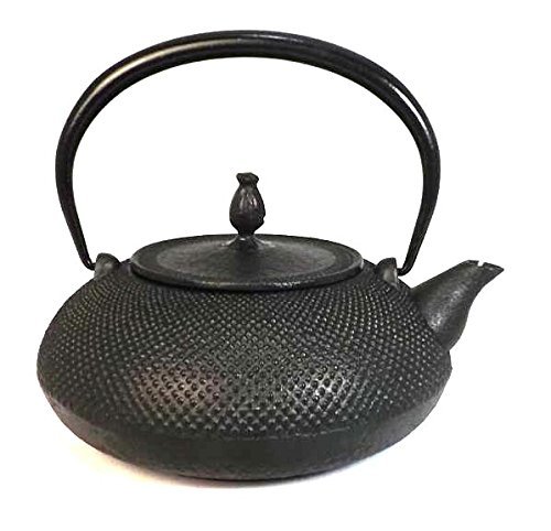Naubu Iron Kettle Tetsubin Hiramaru Hail Iron Lid 1.2L（japan import）