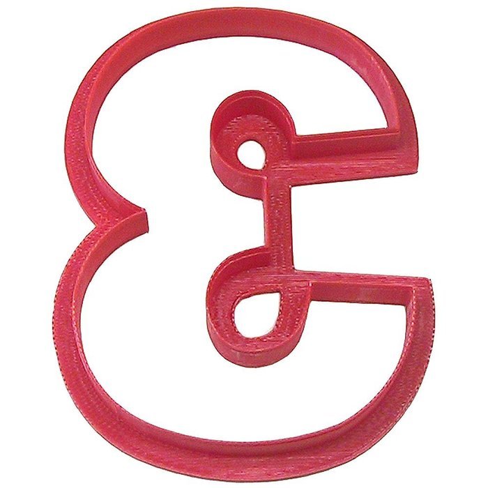 Number Three Cookie Cutter 4 in