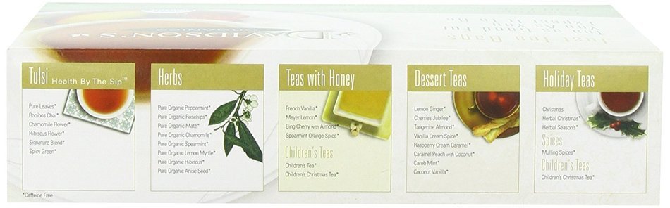 Davidson's Tea Hibiscus Flower, 100-Count Tea Bags N326